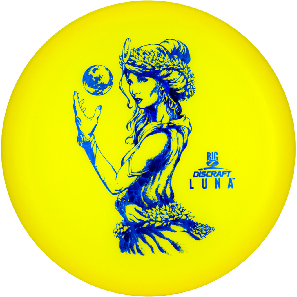 LUNA シール Discraft Big Z Collection Luna Putter with Big Z Stock Stamp with