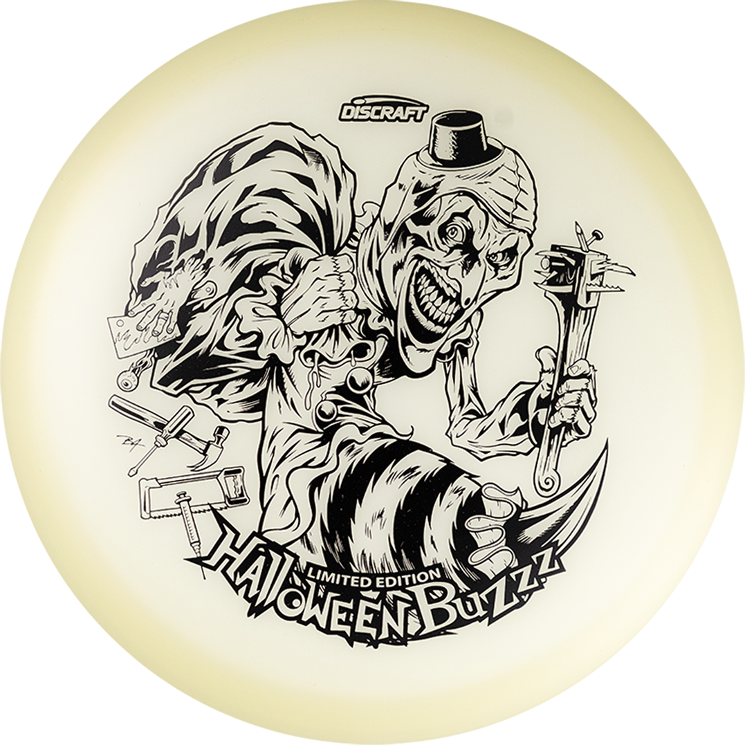 Discraft Mega-Glow Buzzz Midrange with 2025 Halloween Single