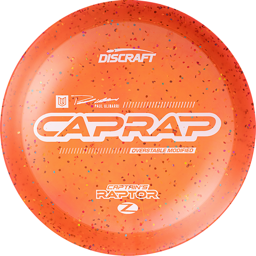 Discraft Elite Z Confetti Captain's Raptor Distance Driver with