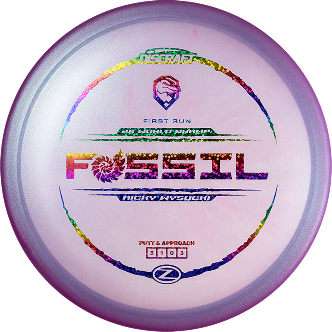 Discraft Elite Z Color Shift Fossil Putter with First Run - 2X
