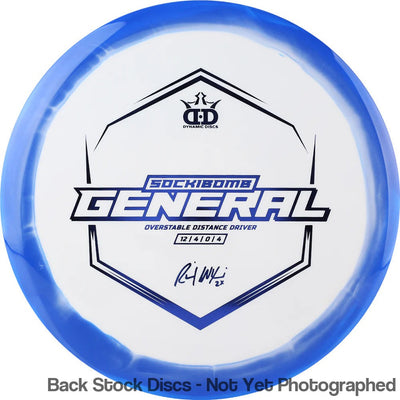 Dynamic Discs Supreme Orbit Sockibomb General with Sockibomb Ricky Wysocki Signature 2x World Champion Stamp