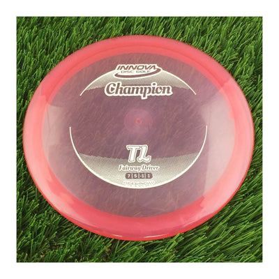 Innova Champion TL with Circle Fade Stock Stamp - 175g - Translucent Red