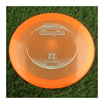 Innova Champion TL with Circle Fade Stock Stamp - 172g - Translucent Orange