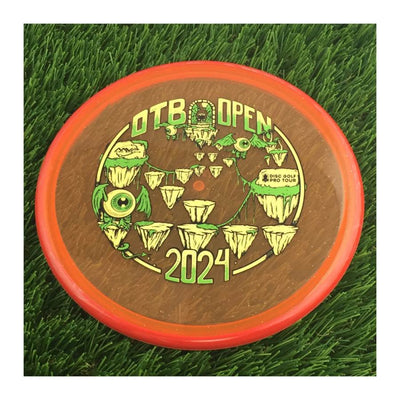 MVP Proton Soft Tempo with OTB Open 2024 - Art by Green C Studio Stamp - 173g - Translucent Orange