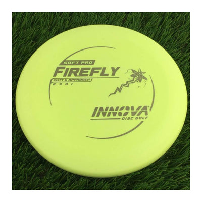 Innova Soft Pro Firefly with Burst Logo Stock Character Stamp - 175g - Solid Pale Yellow