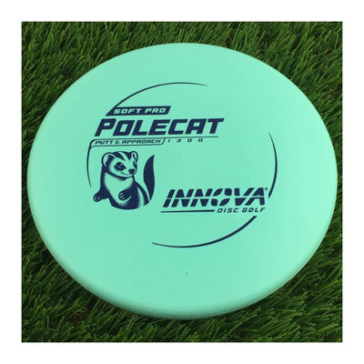Innova Soft Pro Polecat with Burst Logo Stock Character Stamp - 175g - Solid Light Blue