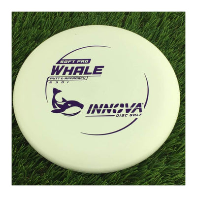 Innova Soft Pro Whale with Burst Logo Stock Character Stamp - 175g - Solid White