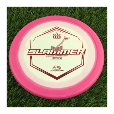 Dynamic Discs Classic Supreme Orbit SockiBomb Slammer with Sockibomb Ignite V1 - Ricky Wysocki 2x World Champion Stamp - 175g Pink