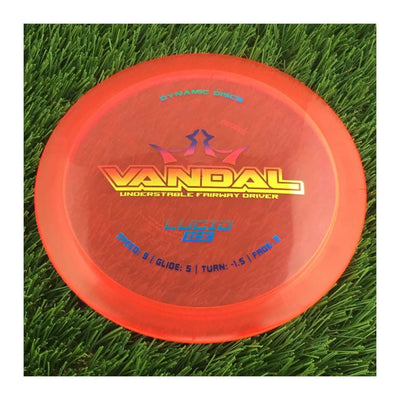 Dynamic Discs Lucid Ice Vandal - 173g - Translucent Red