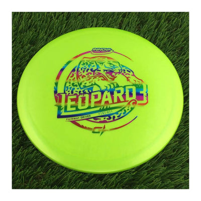 Innova Gstar Leopard3 with Stock Character Stamp - 175g Lime Green