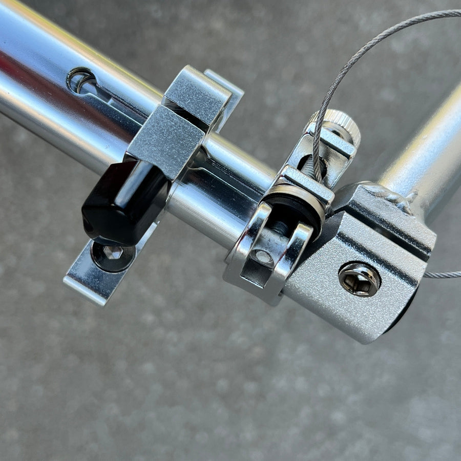 Zuca Telescoping Handle Set with Tubes, Clamps, and Handle Bar