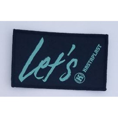 Woven Patch - "Let's!"