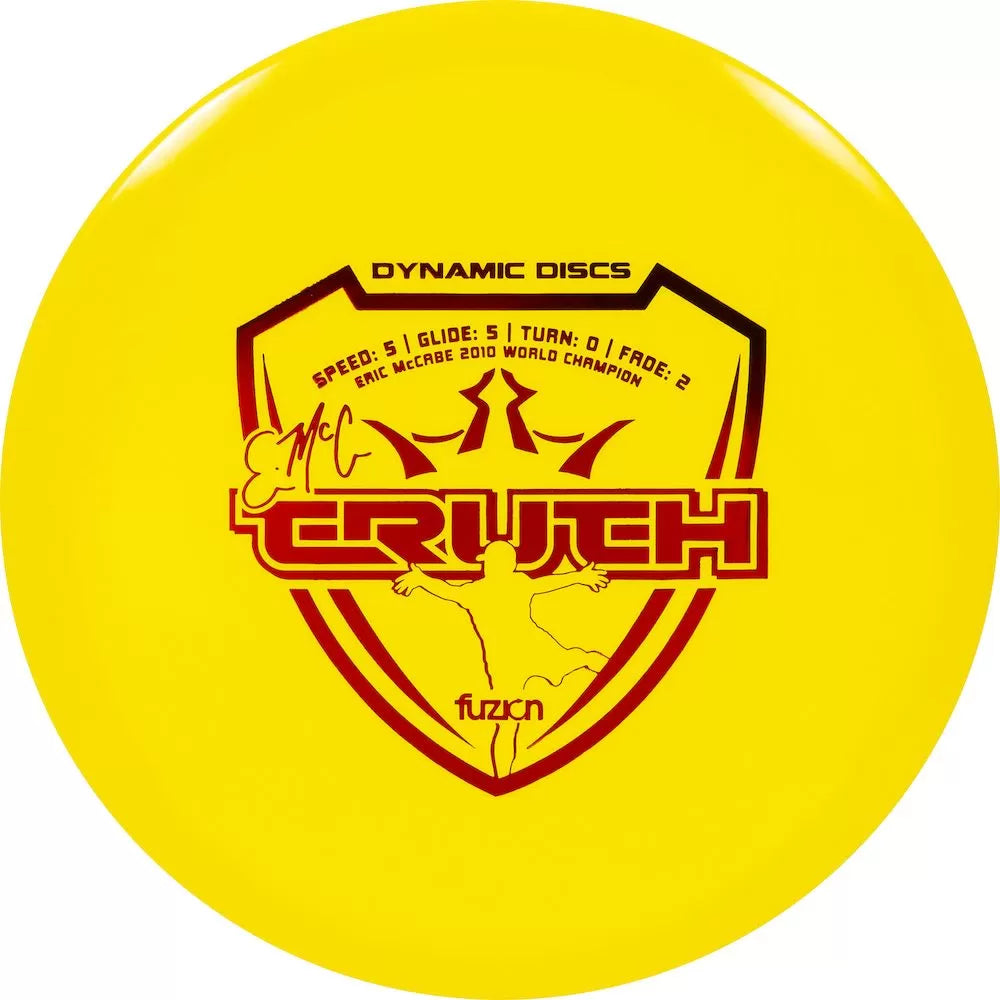 Dynamic Discs Fuzion EMAC Truth Midrange with Eric McCabe 2010 World Champion Stamp - Speed 5