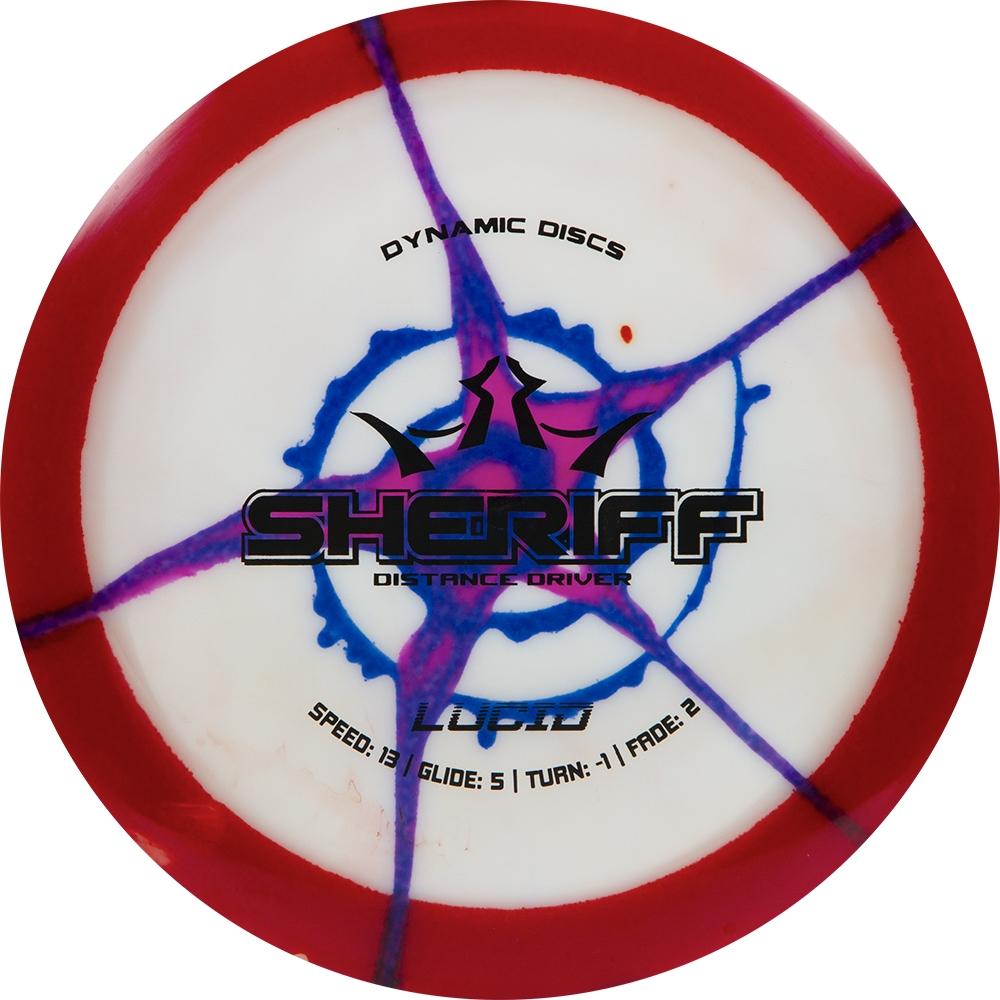 Dynamic Discs Lucid MyDye Sheriff Distance Driver - Speed 13