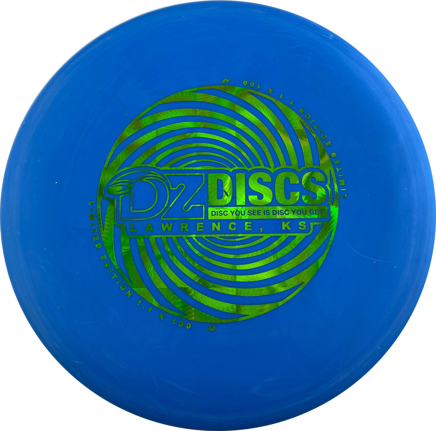 Dynamic Discs Classic Blend Judge with DZDiscs Limited Edition 2017 1.1 Spiral Stamp Stamp