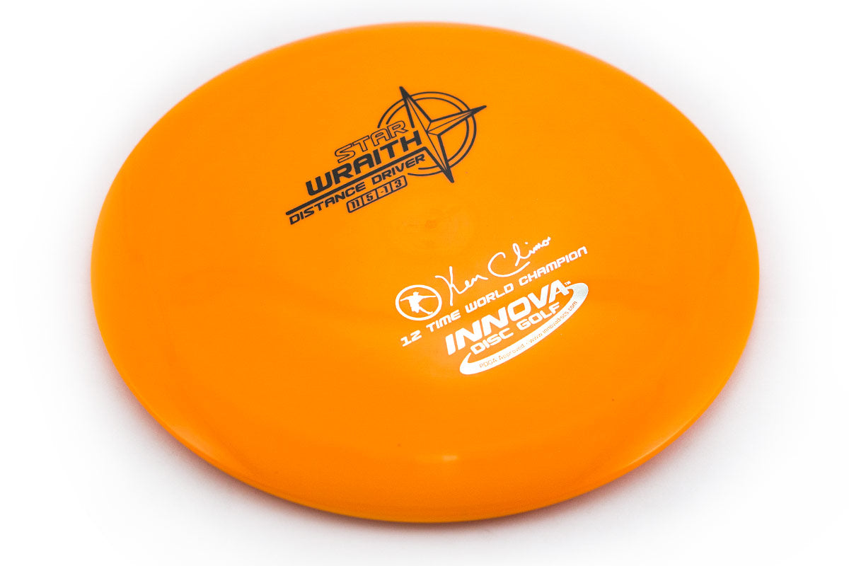 Innova Star Wraith Distance Driver with Ken Climo 12 Time World Champion Signature Stamp - Speed 11