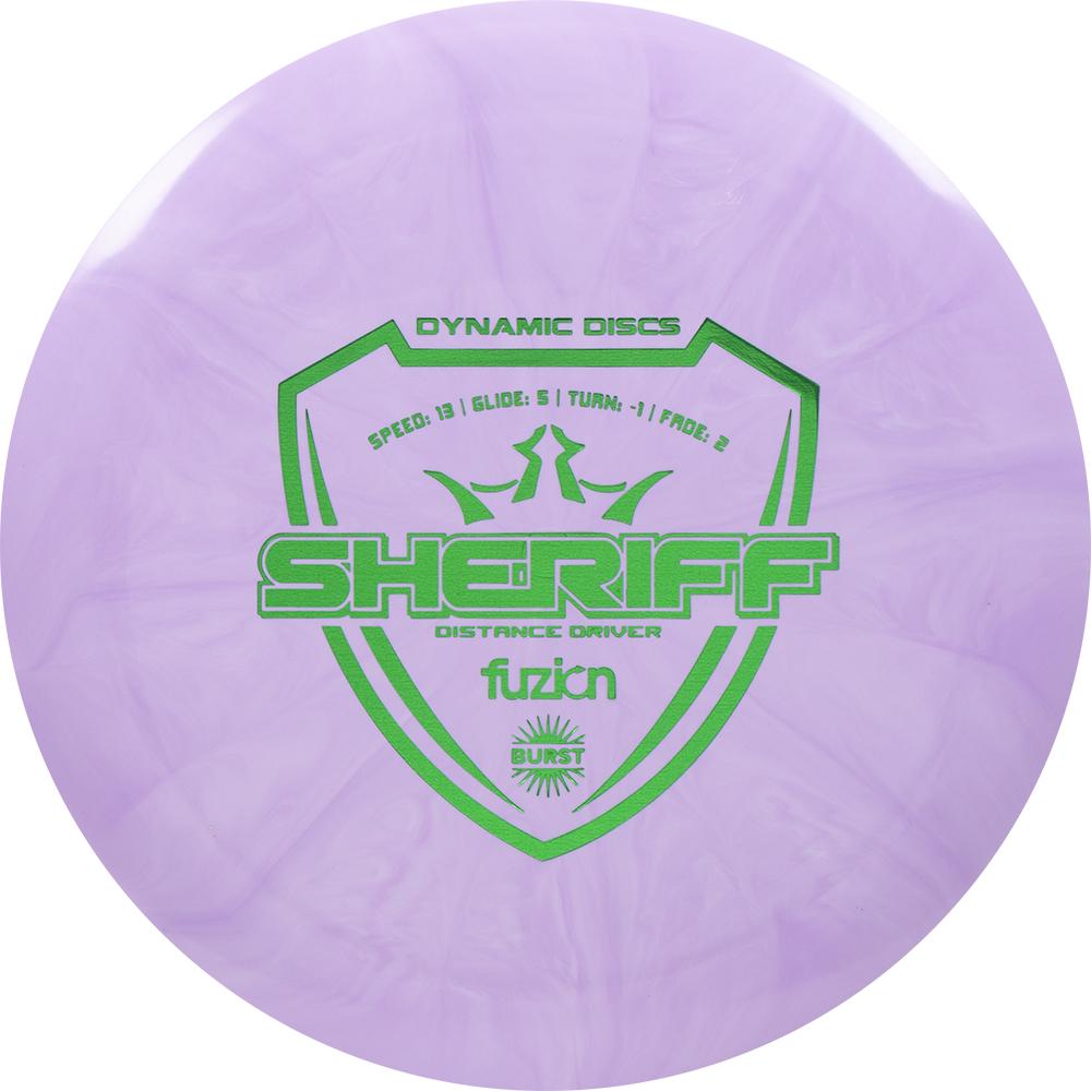 Dynamic Discs Fuzion Burst Sheriff Distance Driver - Speed 13