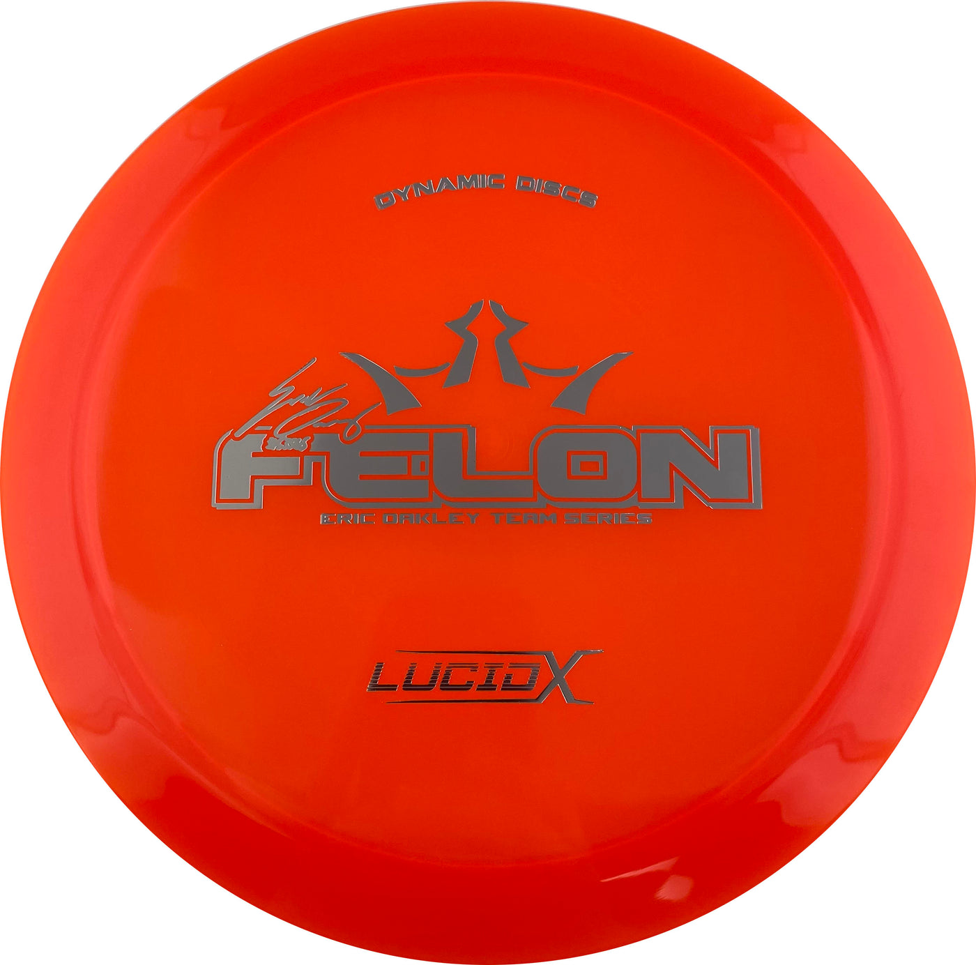 Dynamic Discs Lucid-X Felon Fairway Driver with Eric Oakley 2018 Team Series Stamp - Speed 9