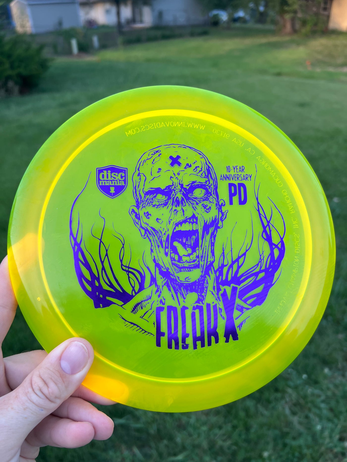 Discmania C-Line PD Distance Driver with 10-Year Anniversary Stamp - Speed 10