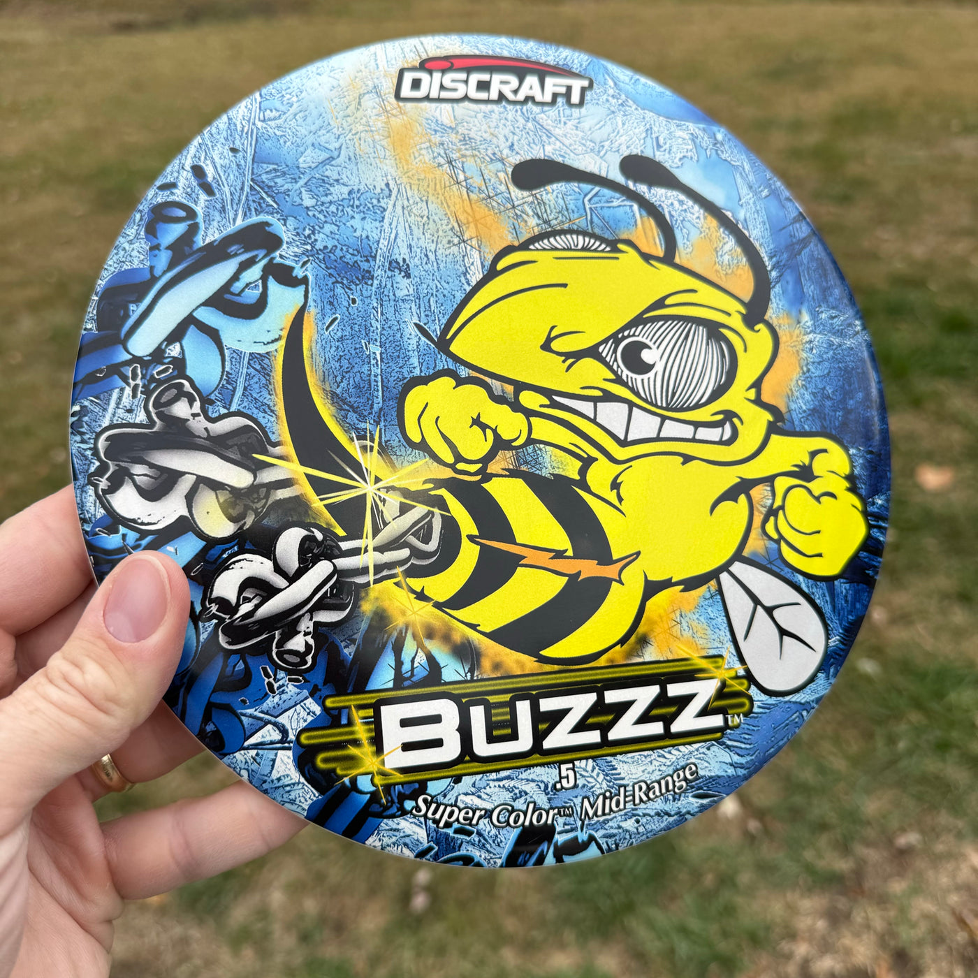 Discraft ESP SuperColor Buzzz Midrange with SuperColor Chains Stamp - Speed 5