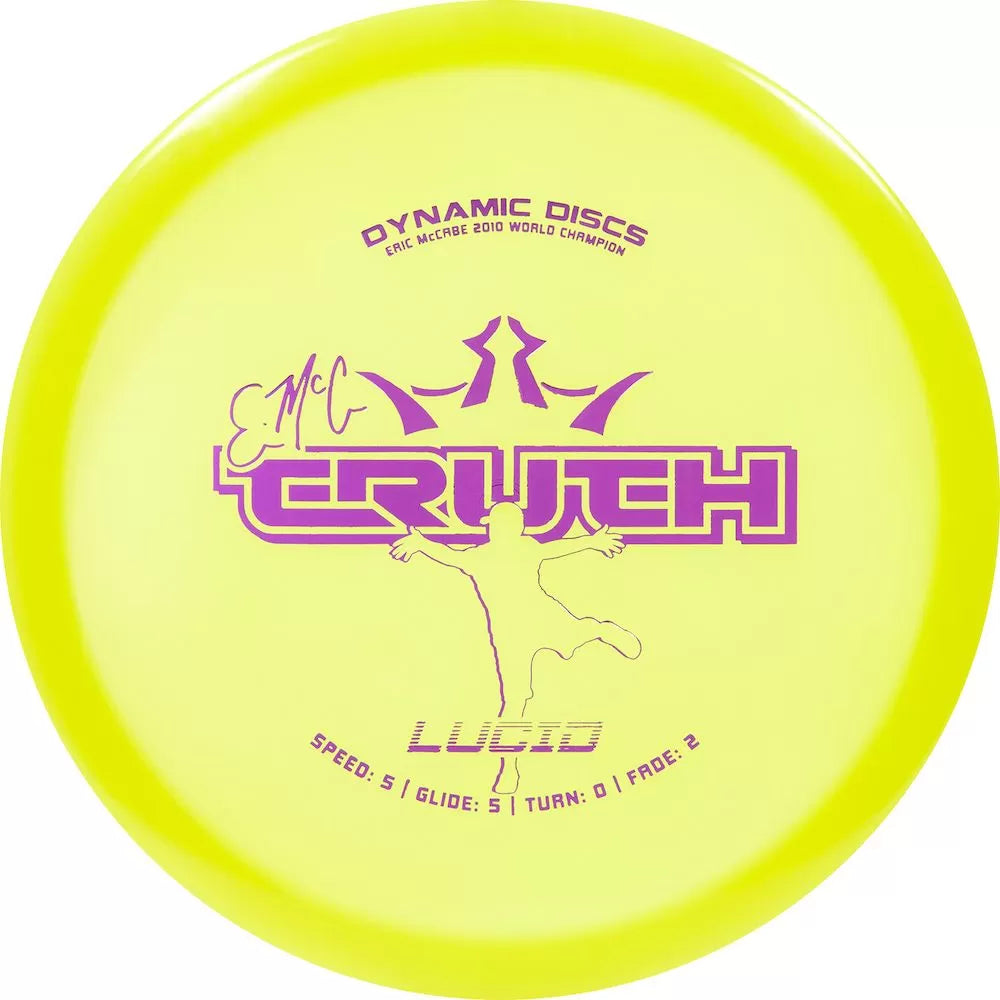 Dynamic Discs Lucid EMAC Truth Midrange with Eric McCabe 2010 World Champion Stamp - Speed 5