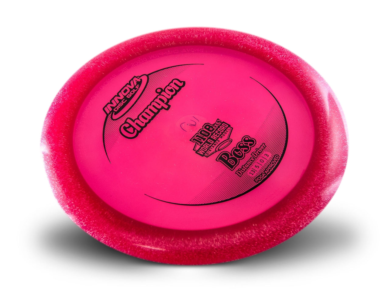 Innova Champion Boss Distance Driver with 1108 Feet World Record Distance Model Stamp - Speed 13