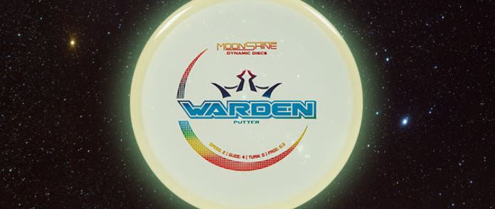 Dynamic Discs Lucid Moonshine Glow Warden Putter - Speed 2