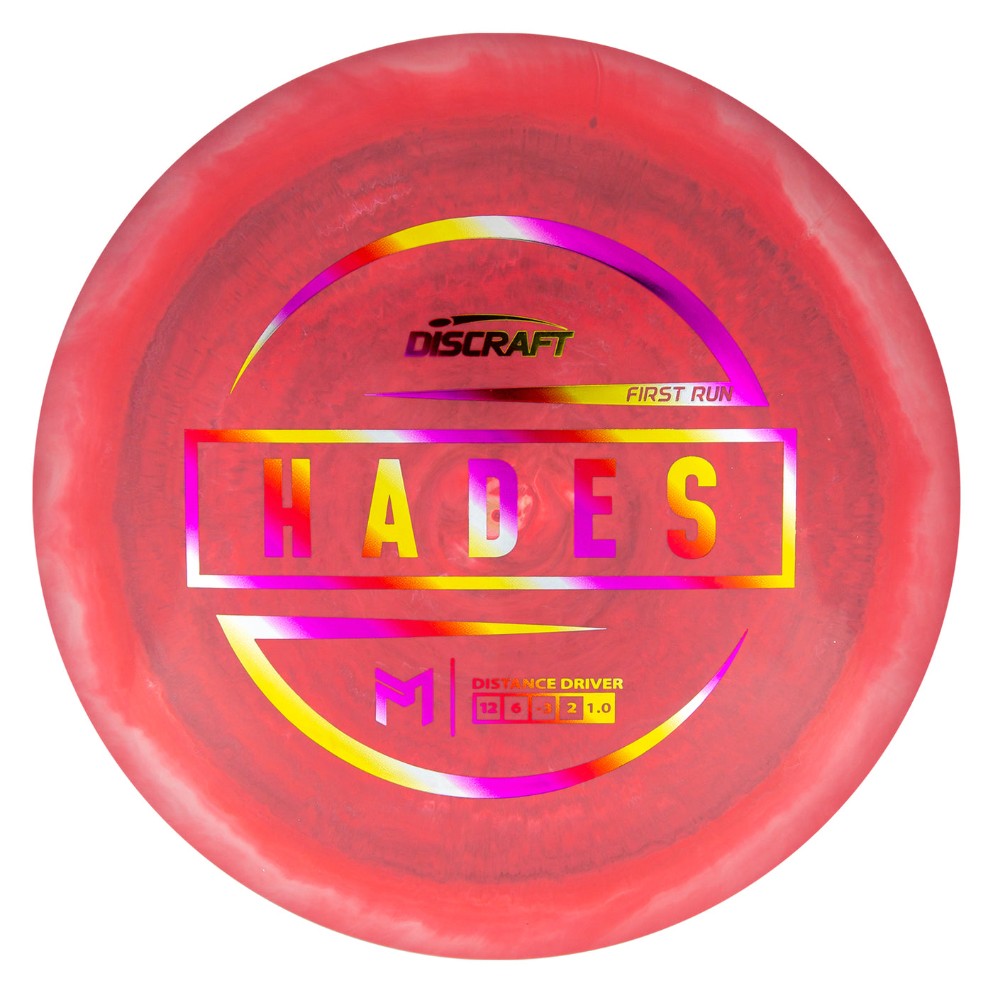 Discraft ESP Hades Distance Driver with First Run with PM Logo Stamp - Speed 12
