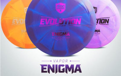 Discmania Evolution Vapor Enigma Distance Driver with Special Edition Stamp - Speed 12