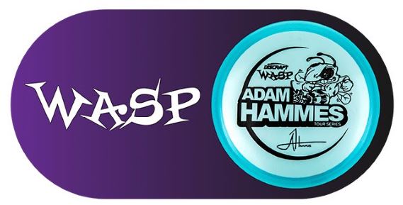 Discraft Metallic Z Wasp Midrange with Adam Hammes Tour Series 2021 Stamp - Speed 5