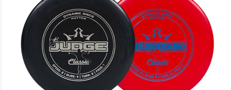 Dynamic Discs Classic Blend EMAC Judge Putter with EMAC Signature Stamp - Speed 2