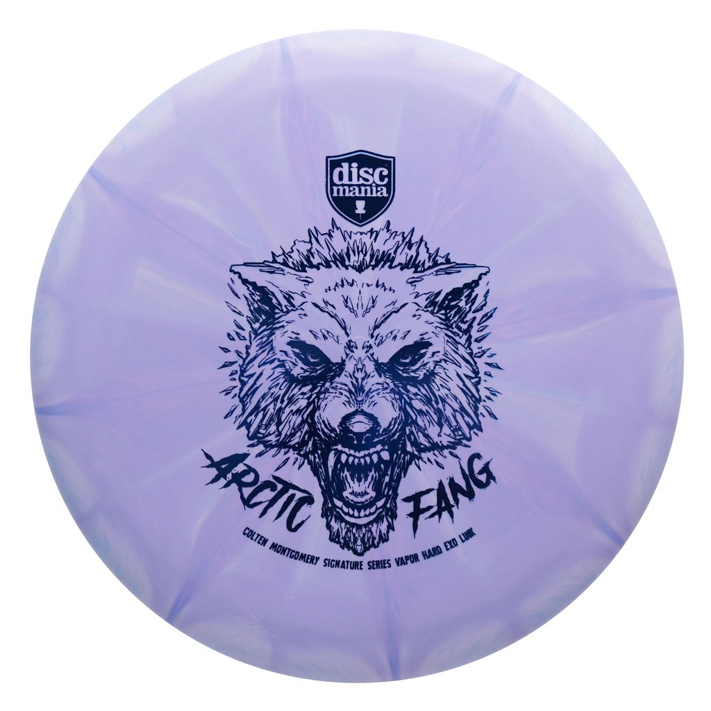 Discmania Evolution Exo Hard Vapor Link Putter with Arctic Fang - Colten Montgomery Signature Series Stamp - Speed 3