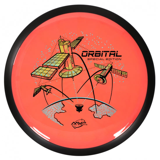 MVP Neutron Orbital with Special Edition Satellites - Art by Ryan Advent Stamp