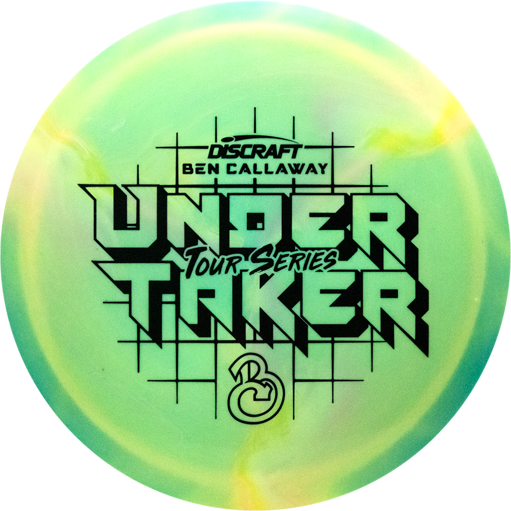 Discraft ESP Swirl Undertaker Fairway Driver with Ben Callaway Tour Series 2022 Stamp - Speed 9