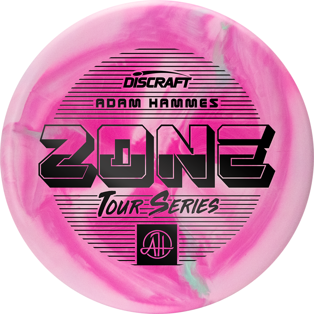 Discraft ESP Swirl Zone Putter with Adam Hammes Tour Series 2022 Stamp - Speed 4