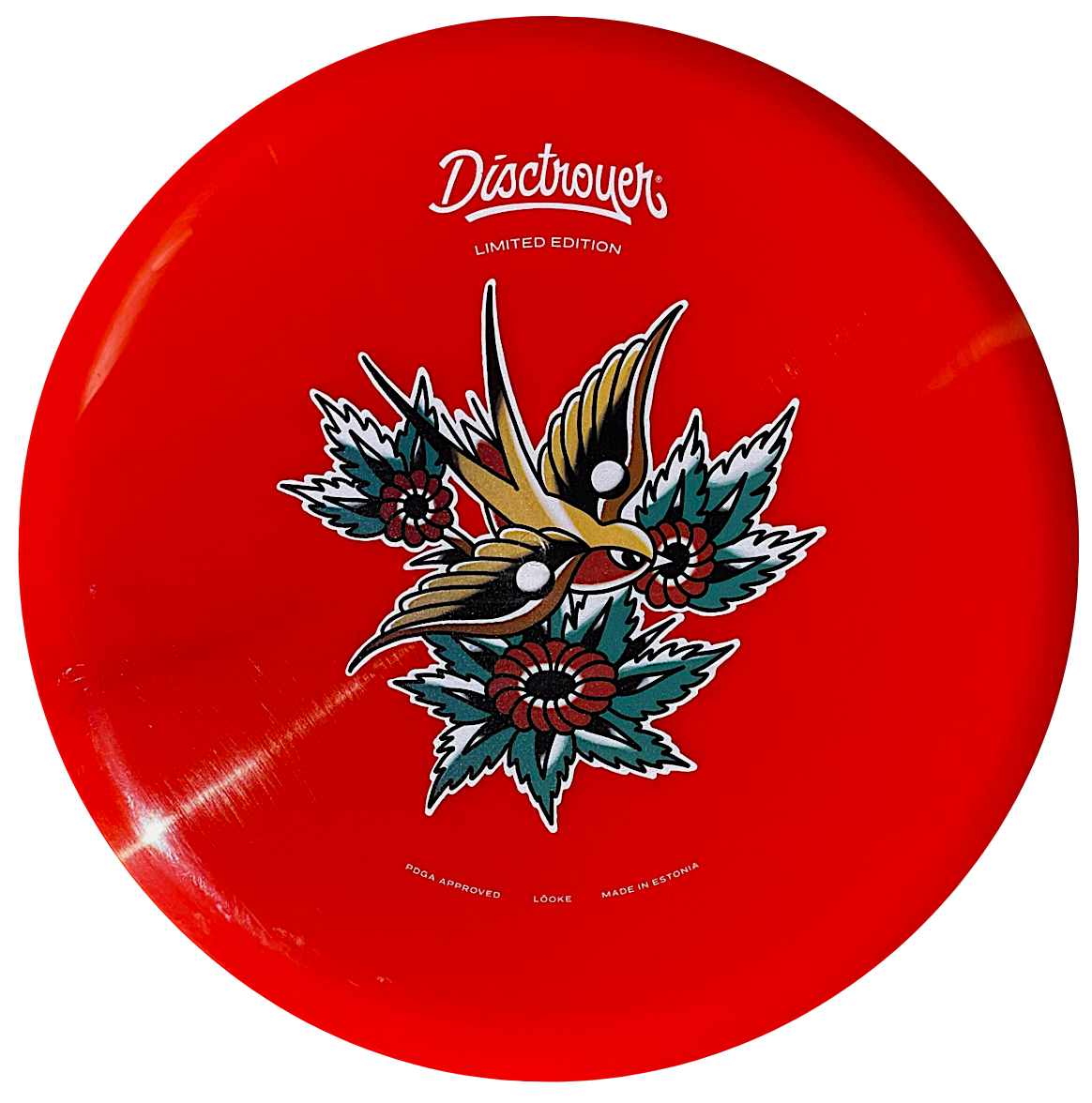 Disctroyer A-Medium Skylark / Looke MR-5 Midrange with Colored Tattoo - Limited Edition Stamp - Speed 5