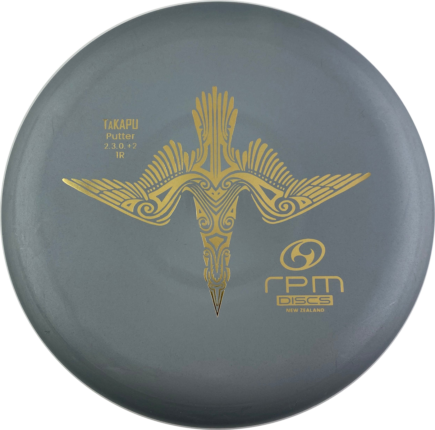 RPM Discs Magma Soft Takapu Putter with 1R - First Run Stamp - Speed 2