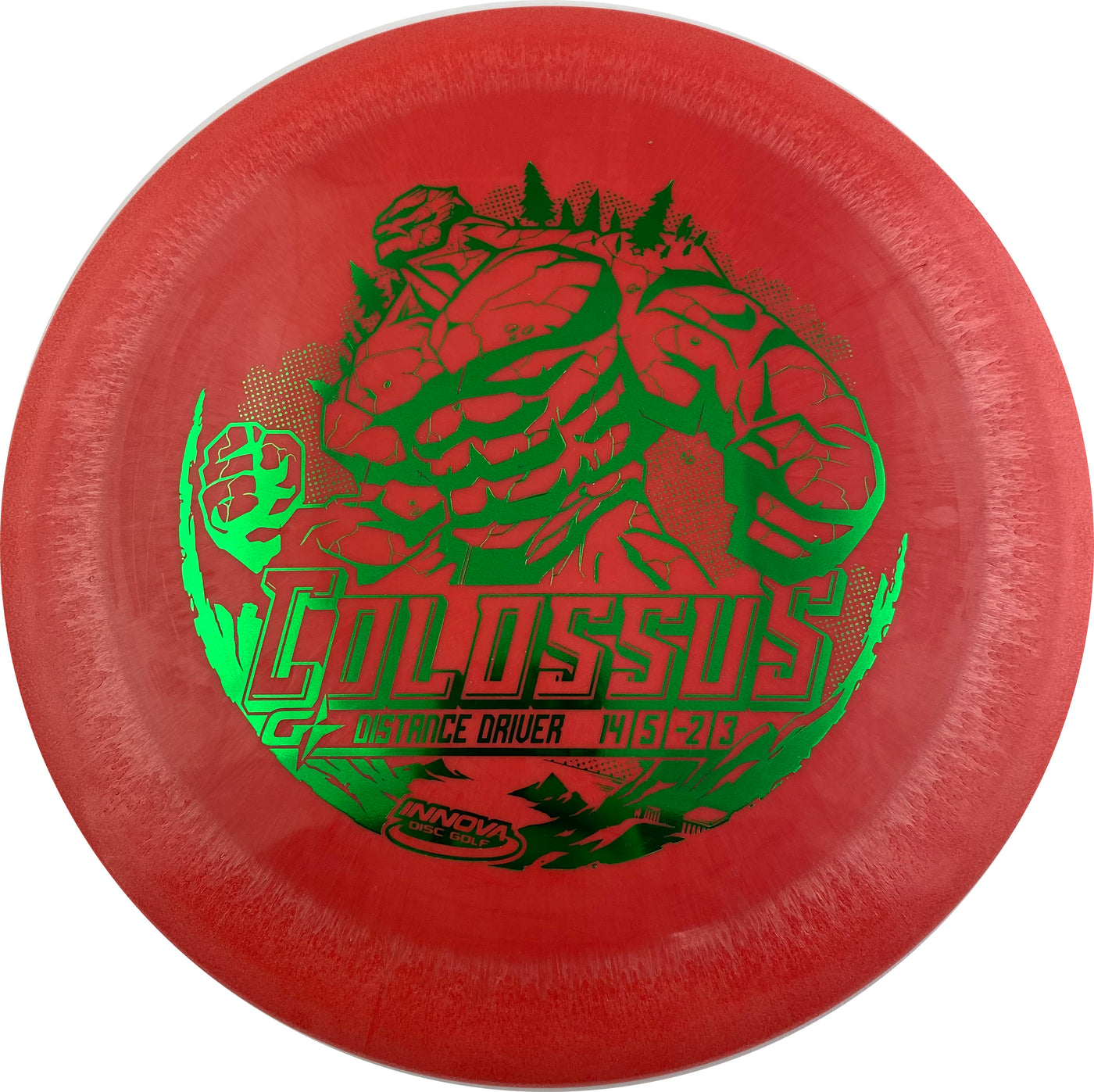 Innova Gstar Colossus Distance Driver with Stock Character Stamp - Speed 14