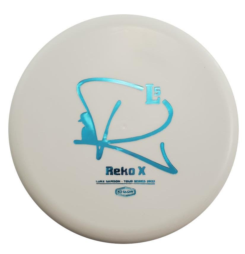 Kastaplast K3 Glow Reko X Putter with Luke Samson - Tour Series 2022 Stamp - Speed 3