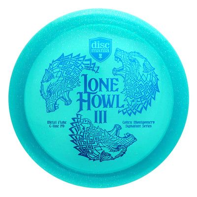 Discmania C-Line Metal Flake PD Distance Driver with Lone Howl III Colten Montgomery Signature Series Stamp - Speed 10