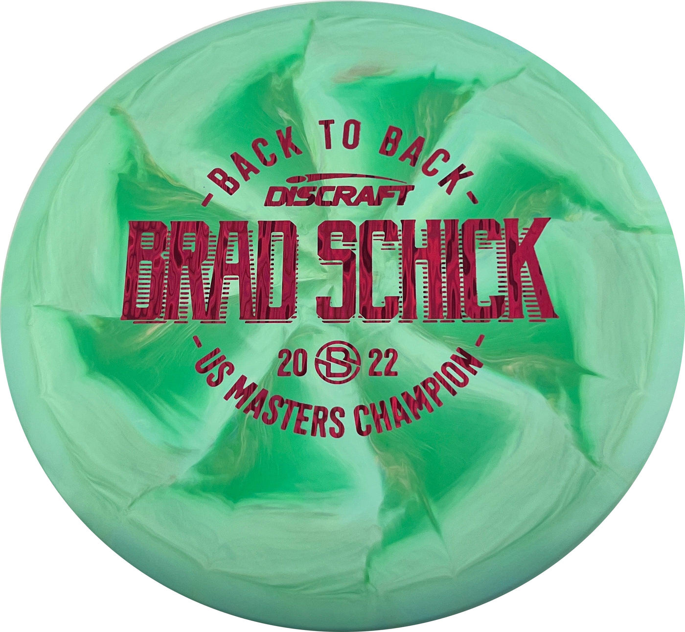 Discraft ESP Swirl Flex Buzzz with Brad Schick - 2022 US Masters Champion Stamp