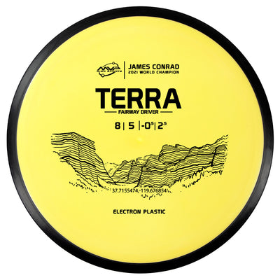 MVP Electron Medium Terra Fairway Driver with James Conrad | 2021 World Champion | 37.7155474,-119.676854 Stamp - Speed 8