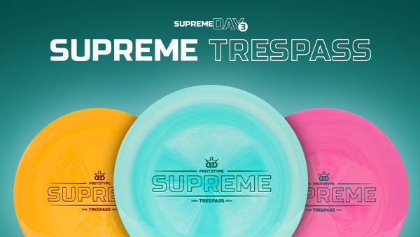 Dynamic Discs Supreme Trespass Distance Driver with Prototype Stamp - Speed 12