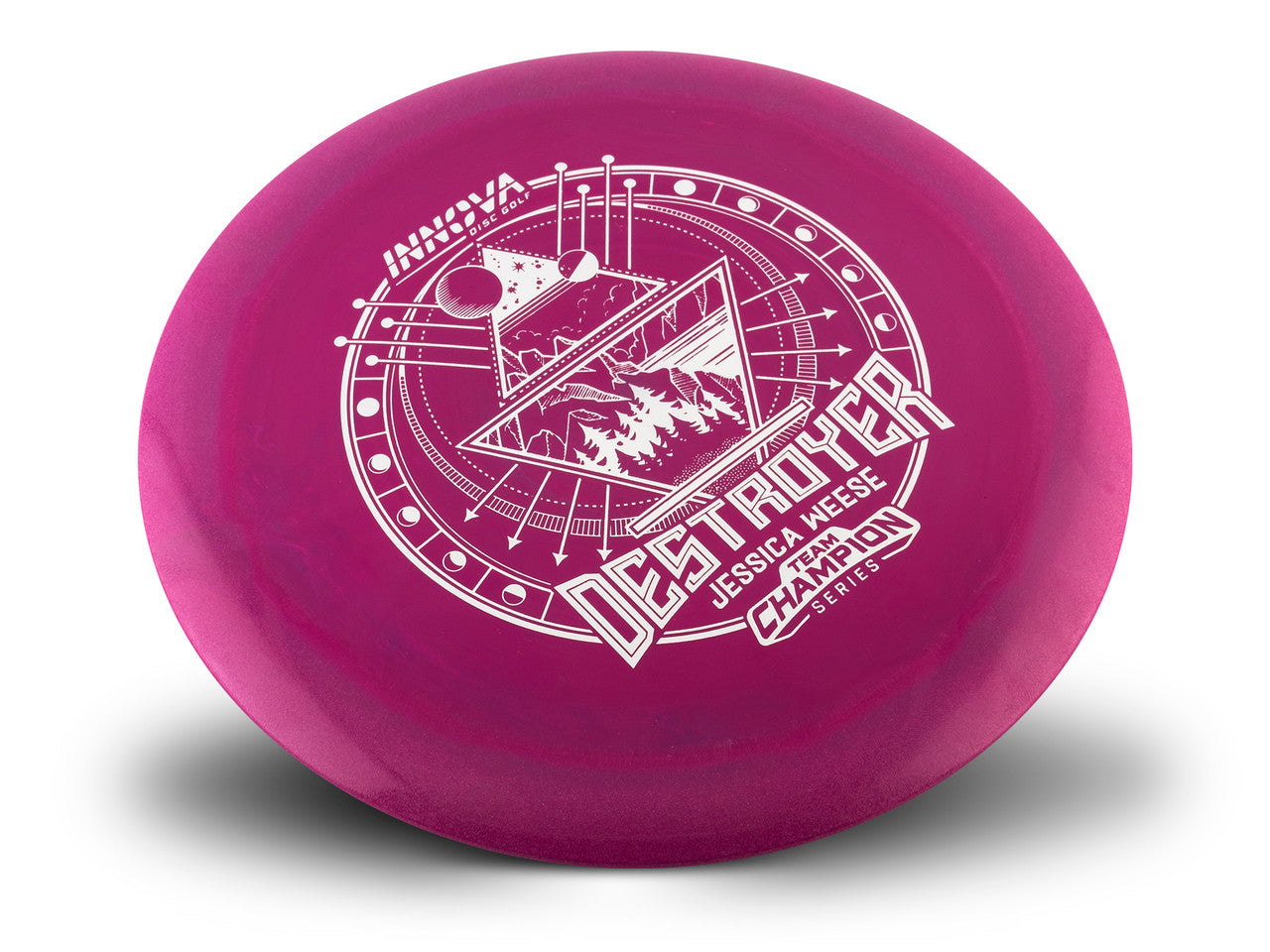 Innova Echo Star Destroyer Distance Driver with Jessica Weese - Tour Series - 2023 Stamp - Speed 12