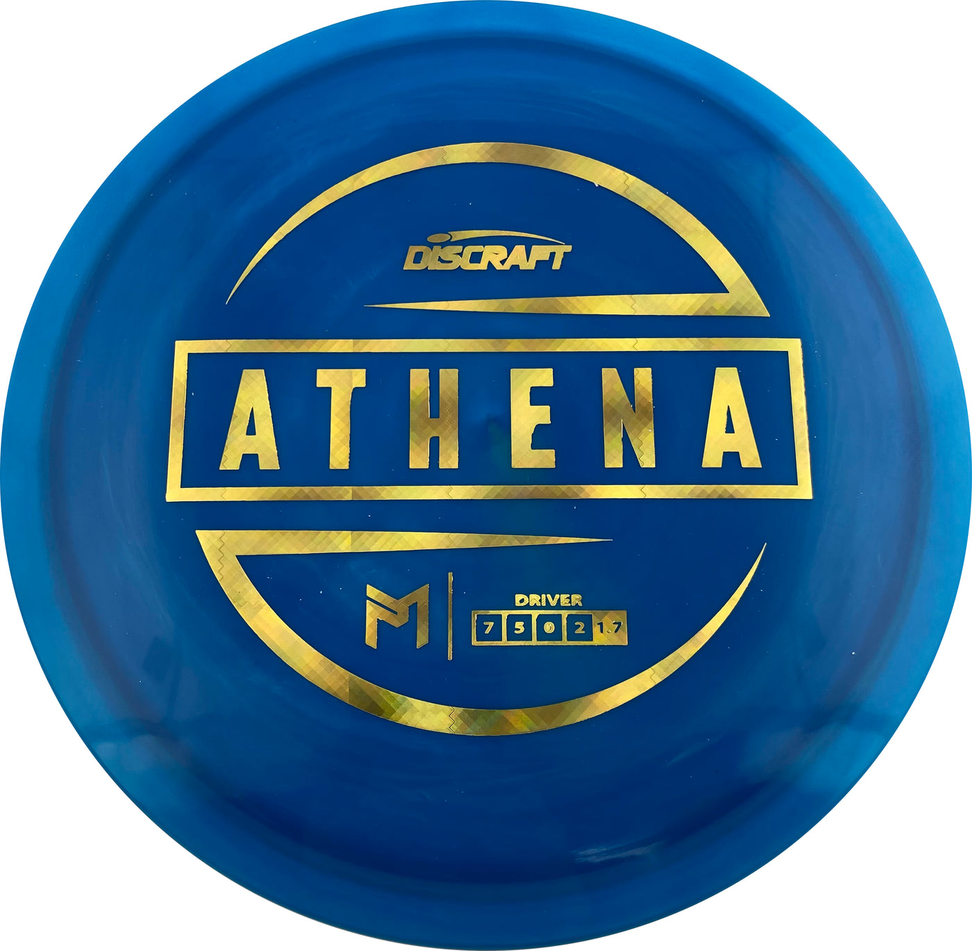 Discraft ESP Athena Fairway Driver with PM Logo Stock Stamp Stamp - Speed 7
