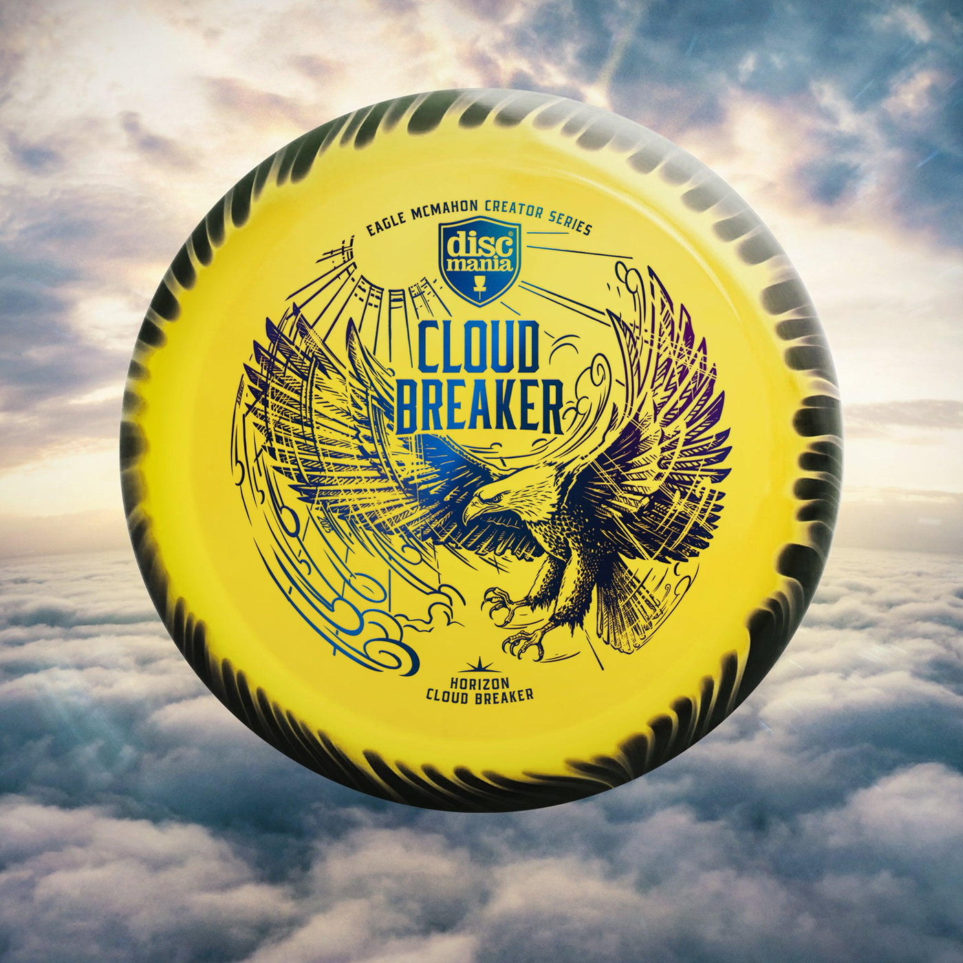 Discmania Horizon S-Line Cloud Breaker with Eagle McMahon Creator Series 2023 Stamp
