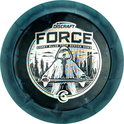 Discraft ESP Swirl Force Distance Driver with Corey Ellis Tour Series 2023 Stamp - Speed 12