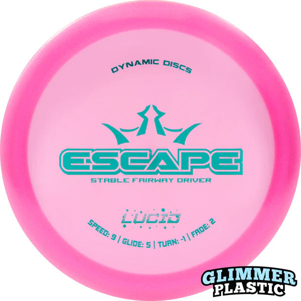 Dynamic Discs Lucid Glimmer Escape Fairway Driver - Speed 9 – Drop Zone ...