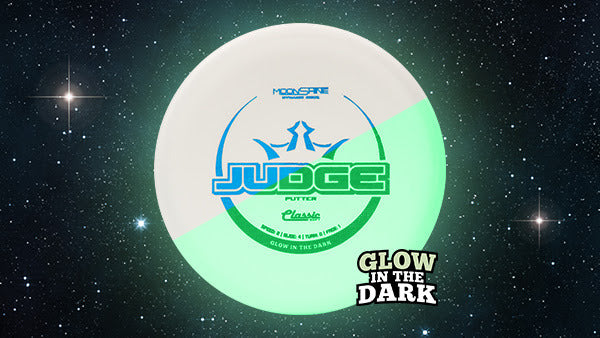 Dynamic Discs Classic Soft Moonshine Judge Putter with Glow in the Dark Stamp - Speed 2