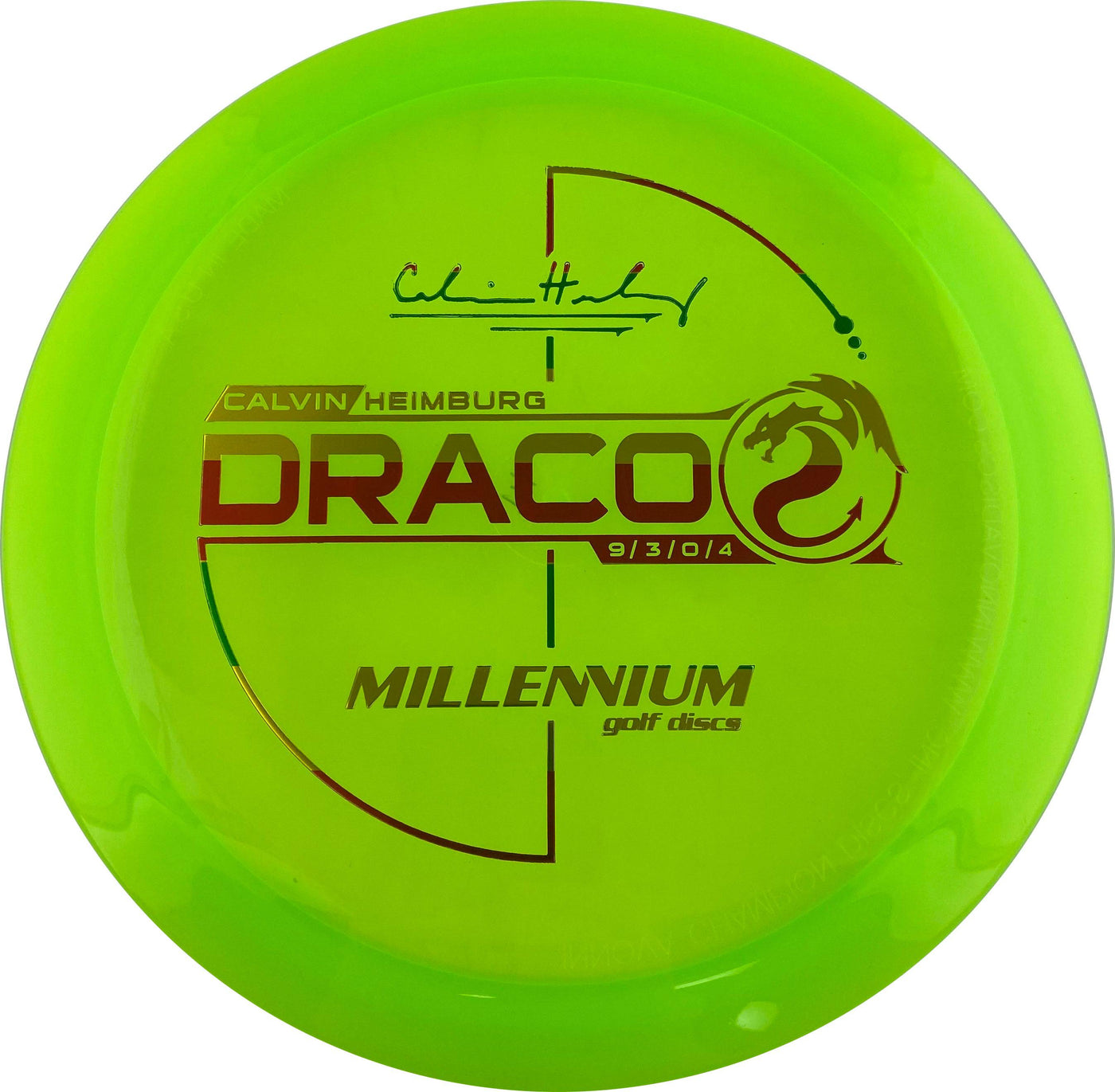 Millennium Quantum Draco with Calvin Heimburg Signature Series Stamp